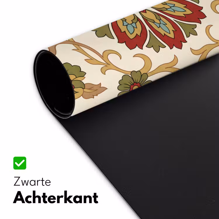 Bureau onderlegger - Patroon - Bloemen - Ornament - Klassiek - Kleurrijk — 5