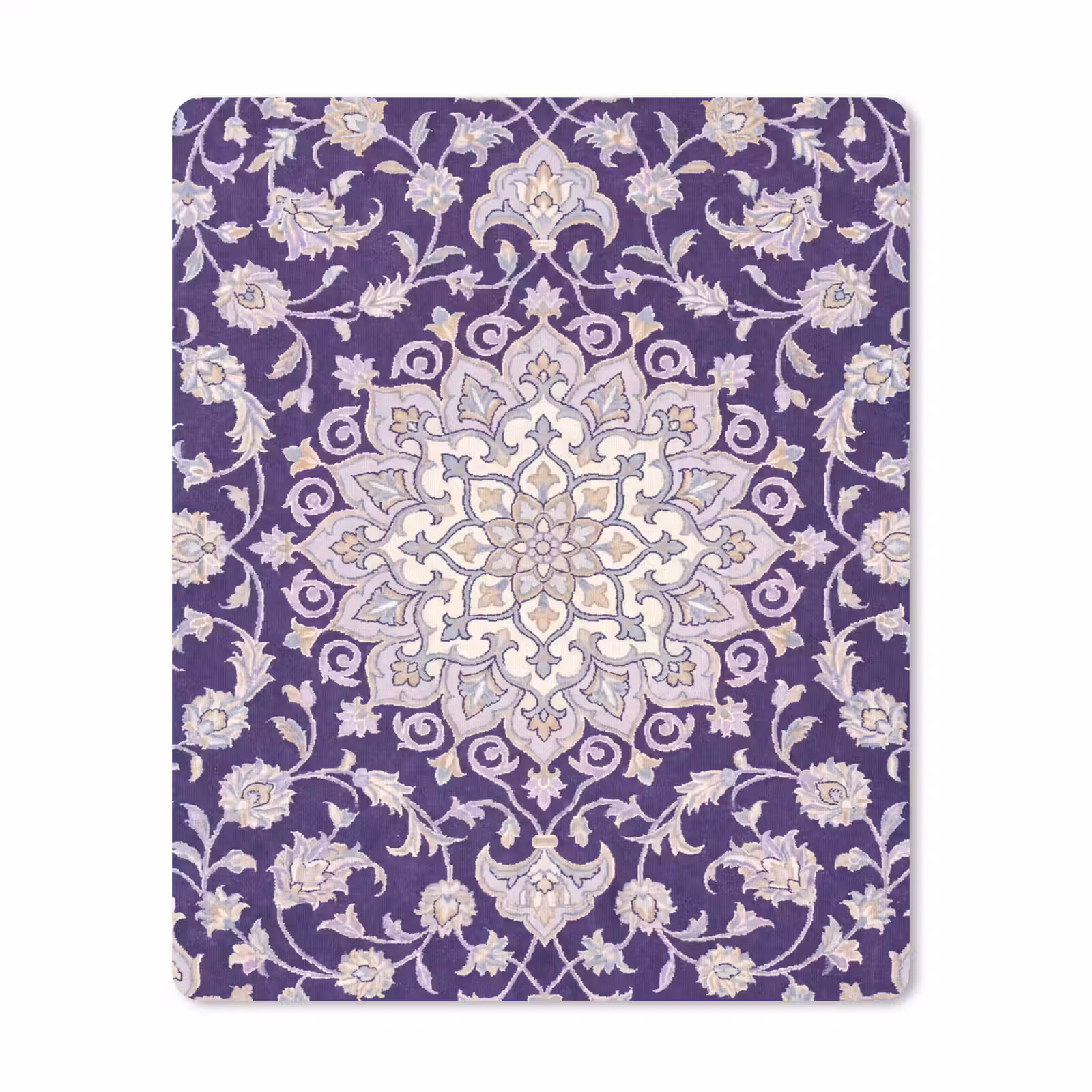 Muismat - Patroon - Medallion - Oosters - Paars - Decoratie — 1