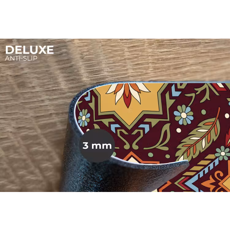 Placemat - 6 stuks - Patroon - Floraal - Geometrisch - Kleurrijk - Decoratie — 4
