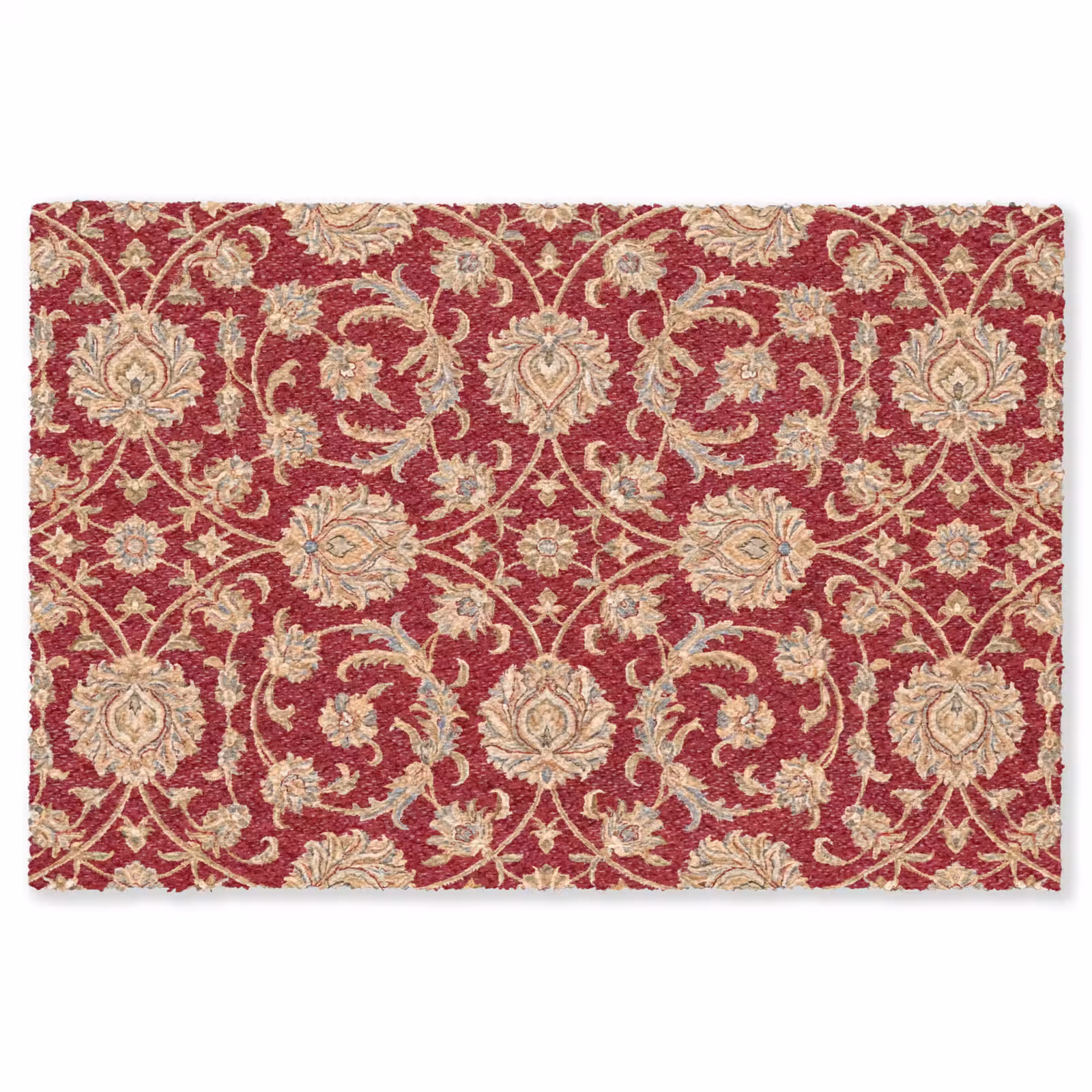 Vloerkleed - Patroon - Bloem - Klassiek - Oosters - Rood — 1