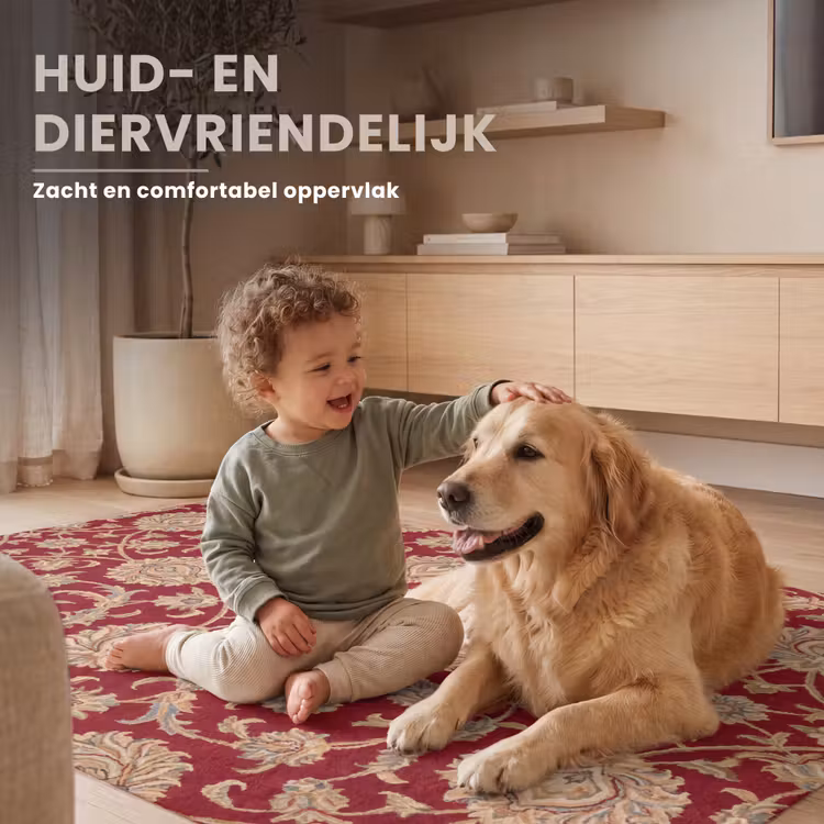 Vloerkleed - Patroon - Bloem - Klassiek - Oosters - Rood — 6