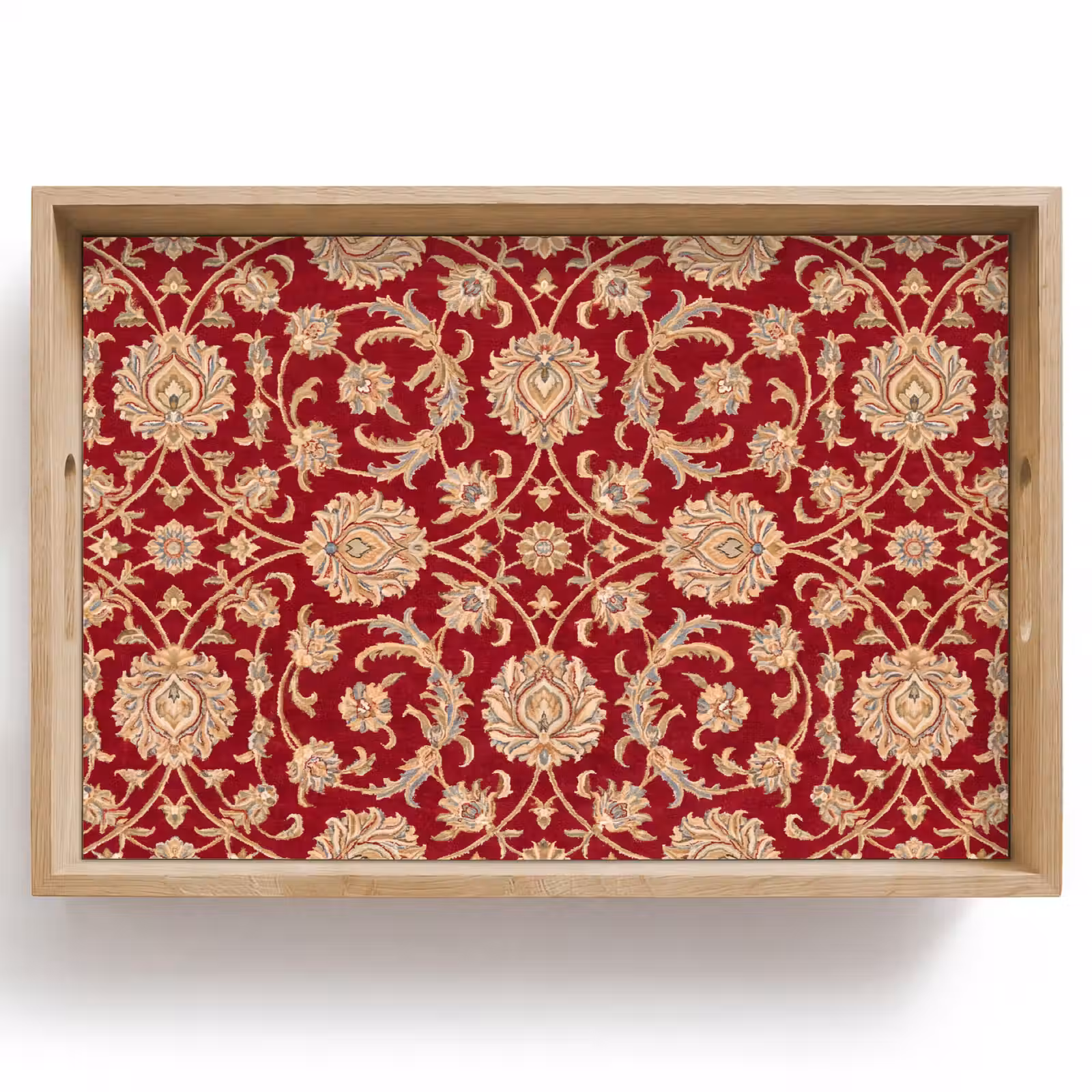 Dienblad - Patroon - Bloem - Klassiek - Oosters - Rood — 1