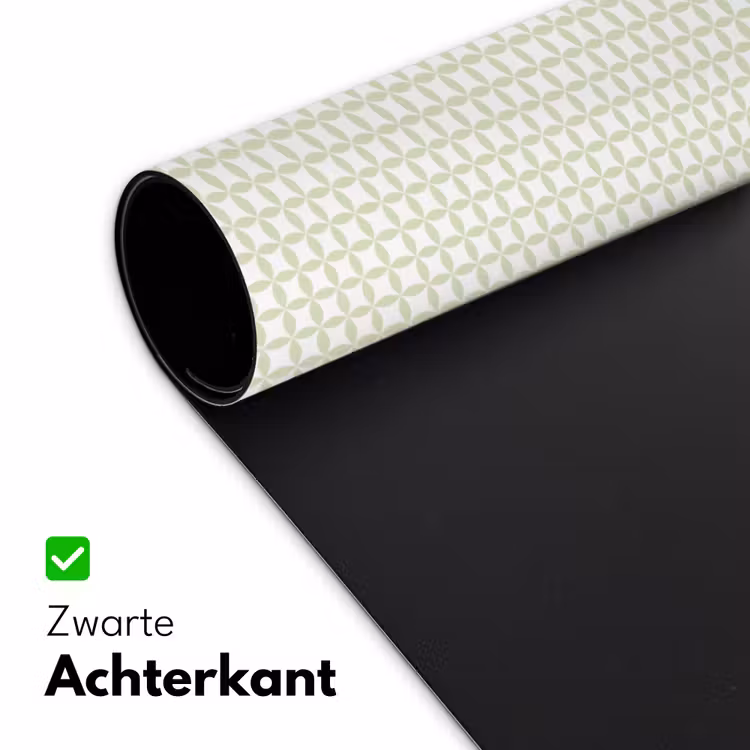 Bureau onderlegger - Saliegroen - Geometrisch - Cirkels - Patroon — 5