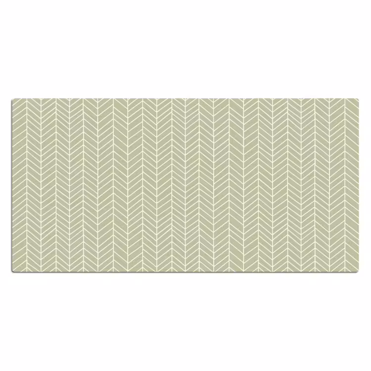 Bureau onderlegger - Saliegroen - Visgraat - Geometrisch - Patroon — 2