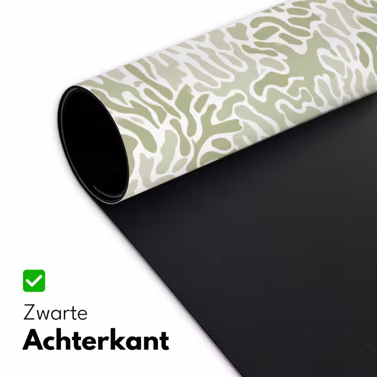 Bureau onderlegger - Saliegroen - Abstract - Organisch - Koraal - Patroon — 5