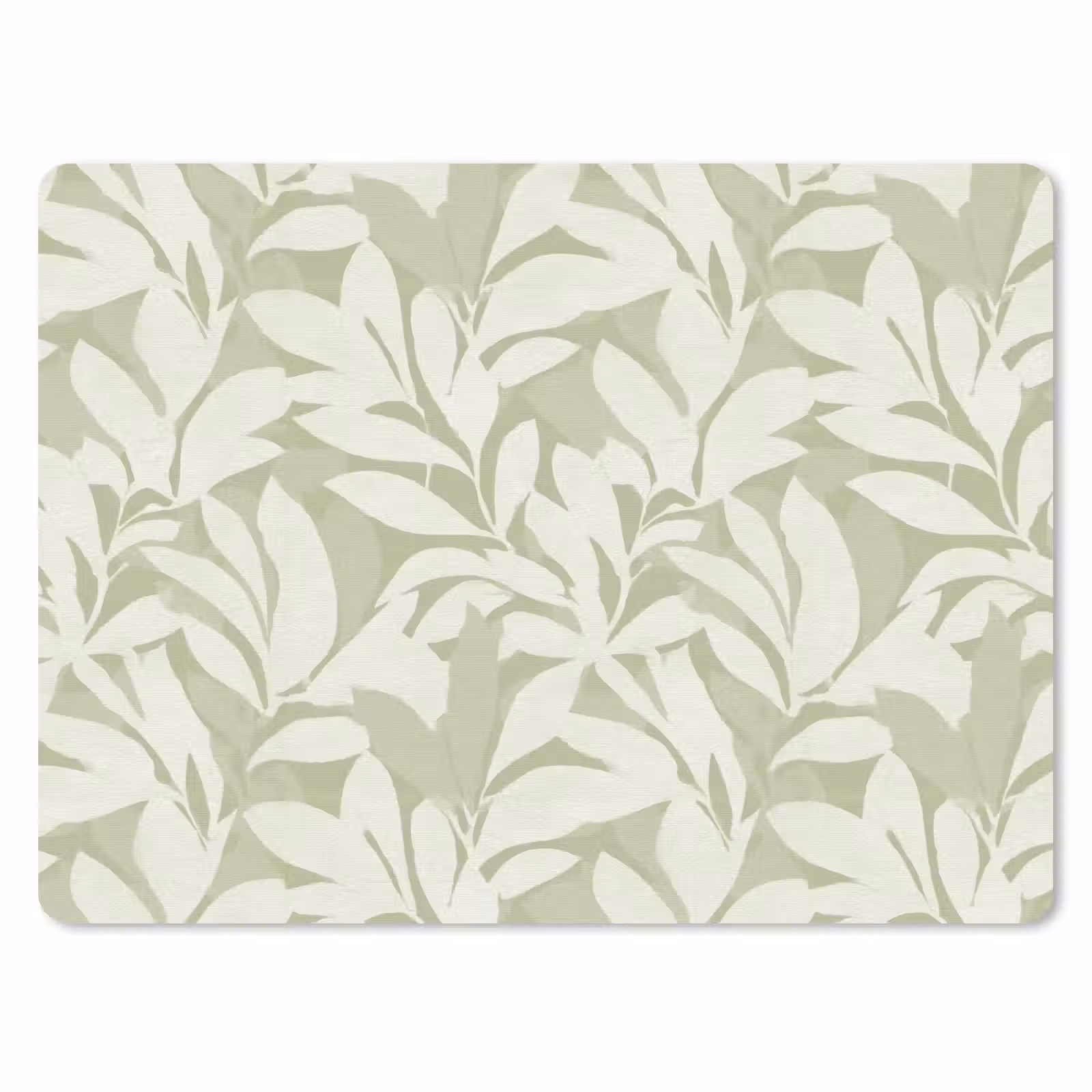 Muismat - Saliegroen - Botanisch - Minimalistisch - Patroon — 1