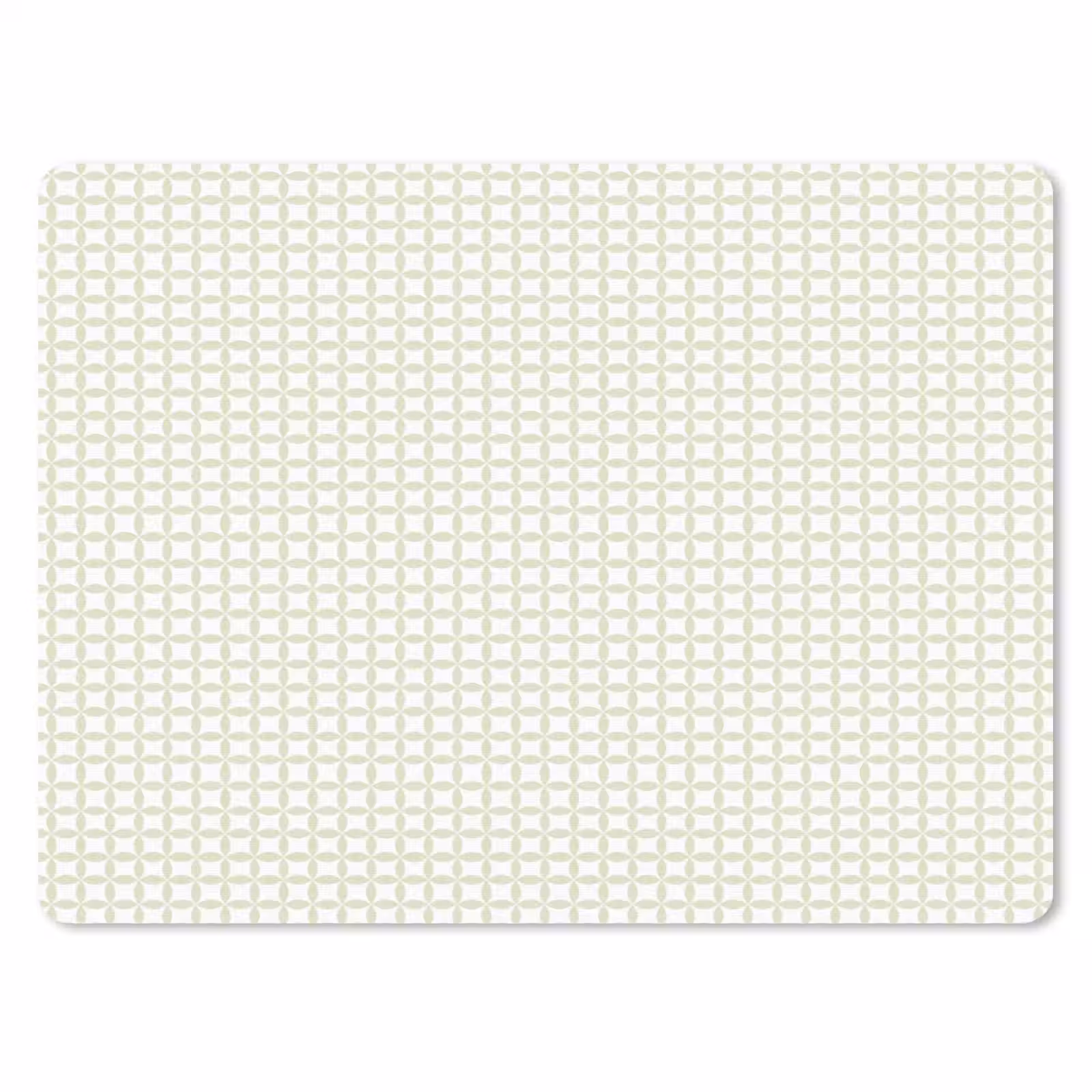 Muismat - Saliegroen - Geometrisch - Cirkels - Patroon — 1