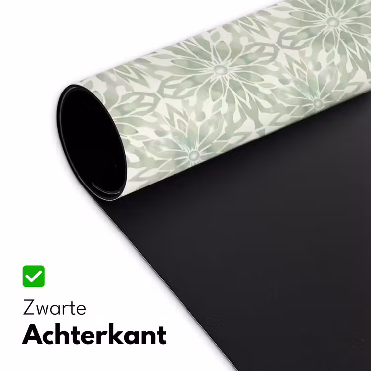 Bureau onderlegger - Saliegroen - Symmetrisch - Mandala - Ornament - Patroon — 5