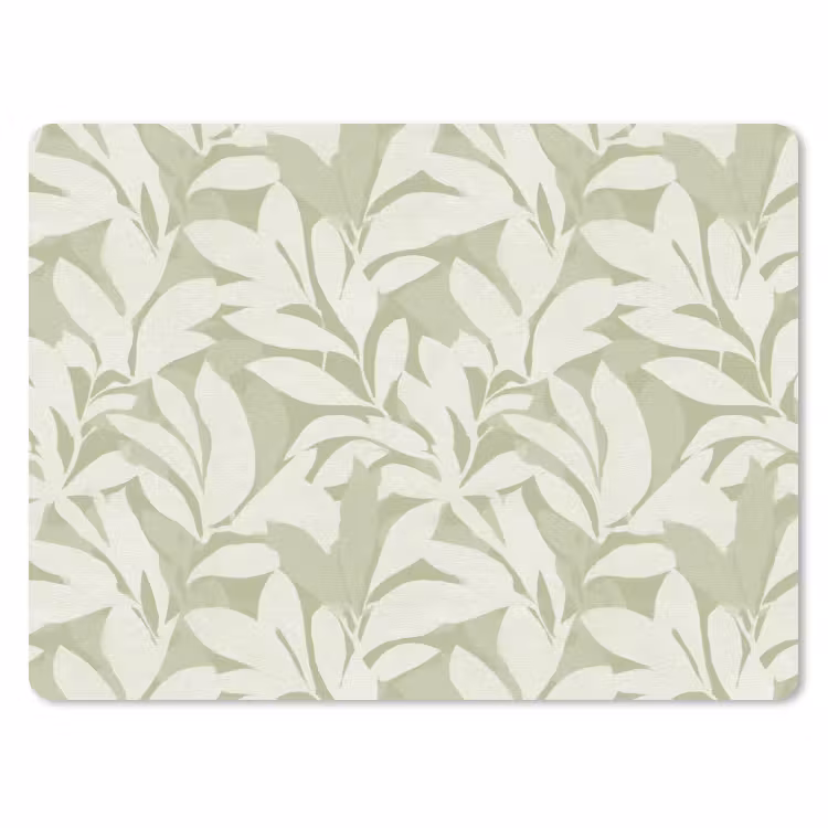 Muismat - Saliegroen - Botanisch - Minimalistisch - Patroon — 1