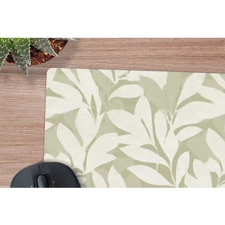Muismat - Saliegroen - Botanisch - Minimalistisch - Patroon — 4