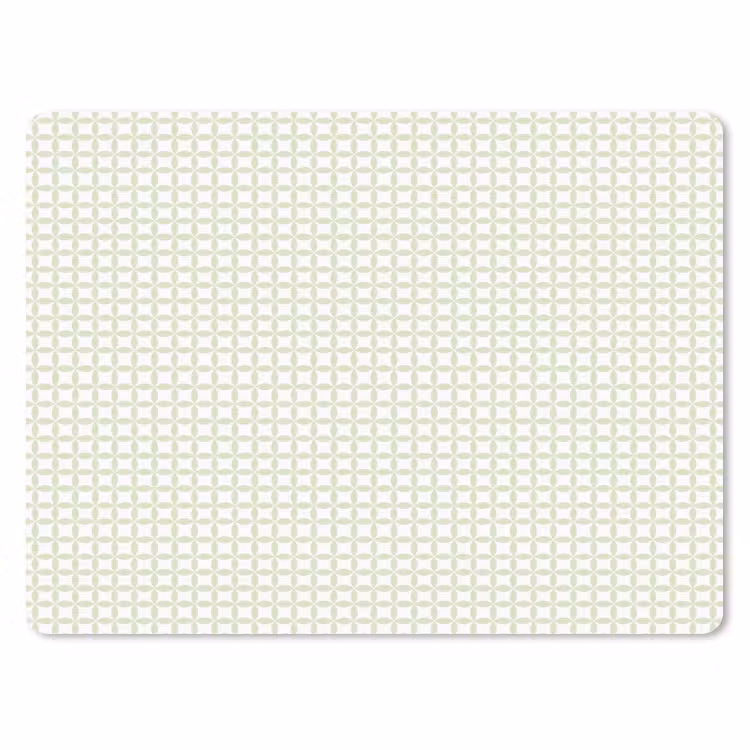 Muismat - Saliegroen - Geometrisch - Cirkels - Patroon — 1