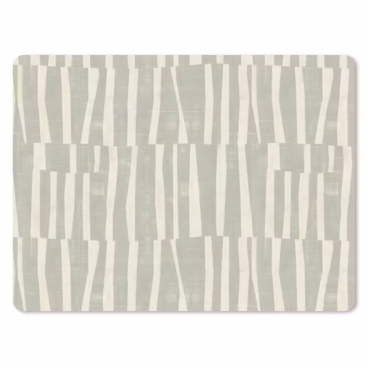 Muismat - Saliegroen - Strepen - Geometrisch - Textuur - Patroon — 1