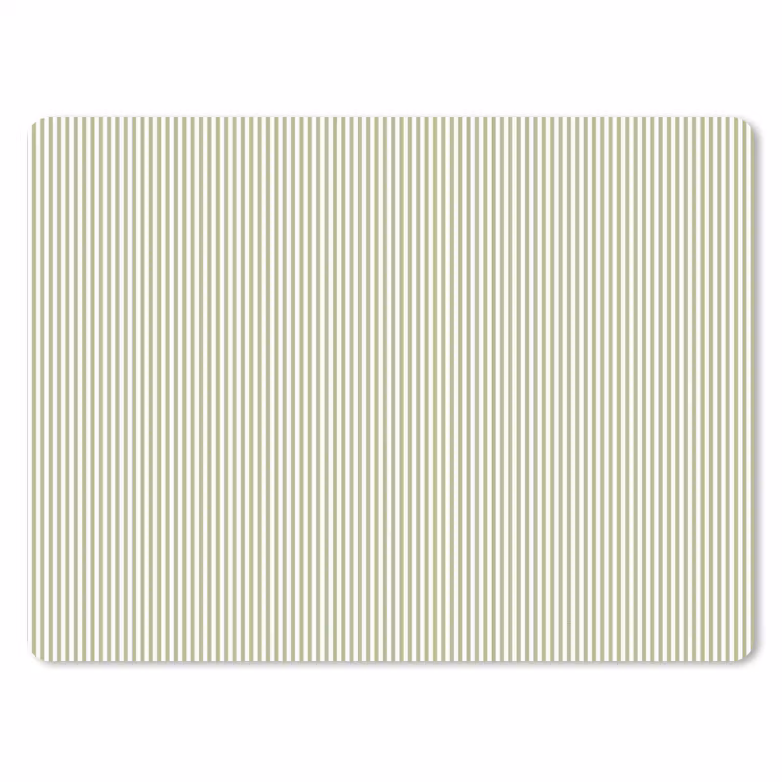Muismat - Saliegroen - Strepen - Minimalistisch - Patroon — 1