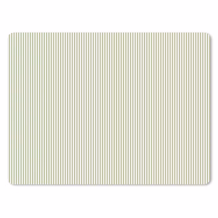 Muismat - Saliegroen - Strepen - Minimalistisch - Patroon — 1