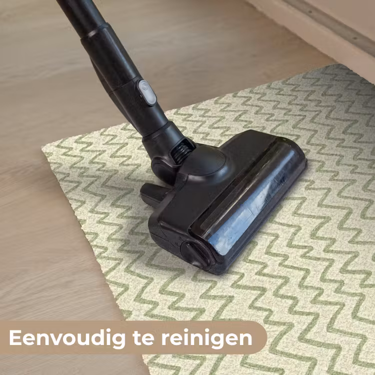 Deurmat - Saliegroen - Zigzag - Handgetekend - Patroon — 9
