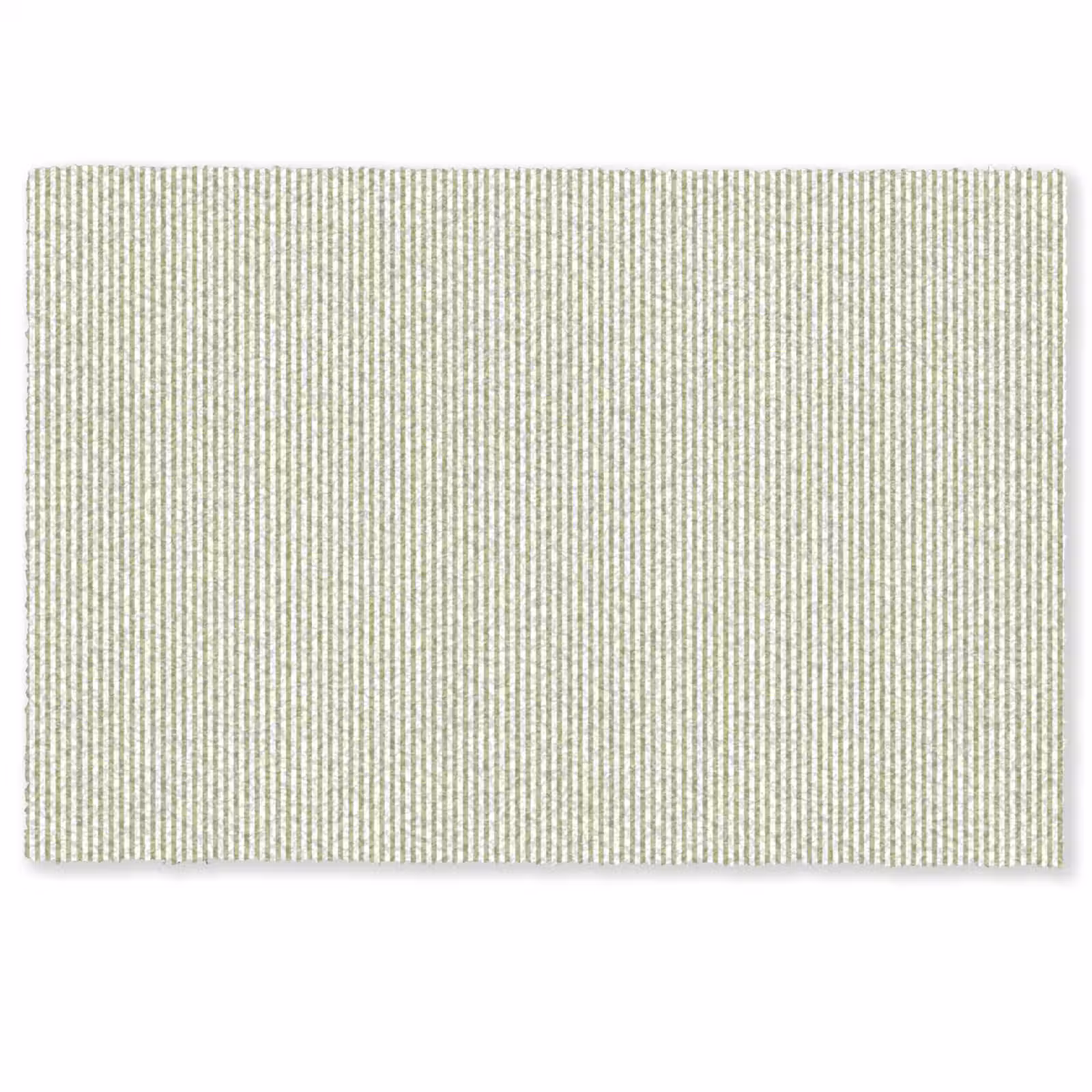 Deurmat - Saliegroen - Strepen - Minimalistisch - Patroon — 1