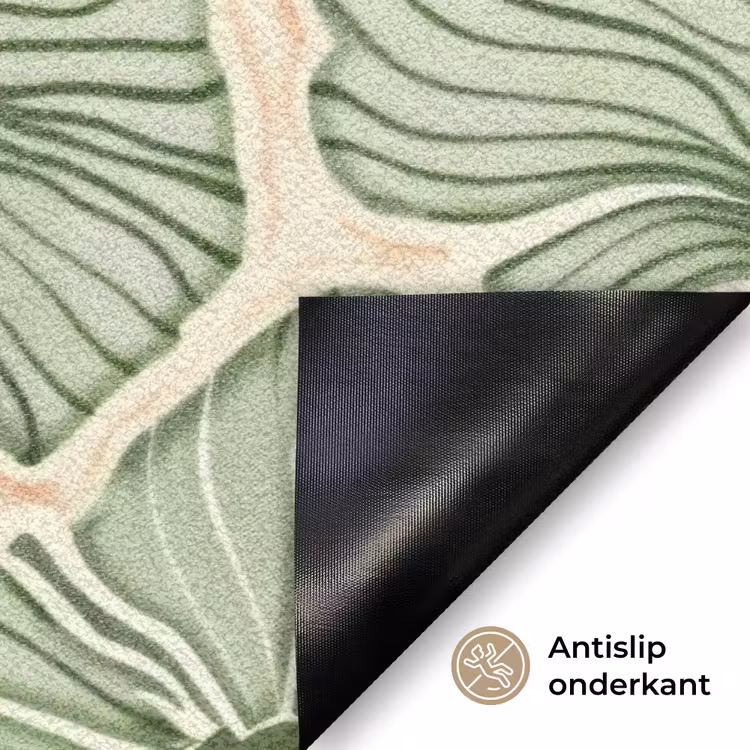 Deurmat - Groen - Botanisch - Bloemen - Organisch - Patroon — 6