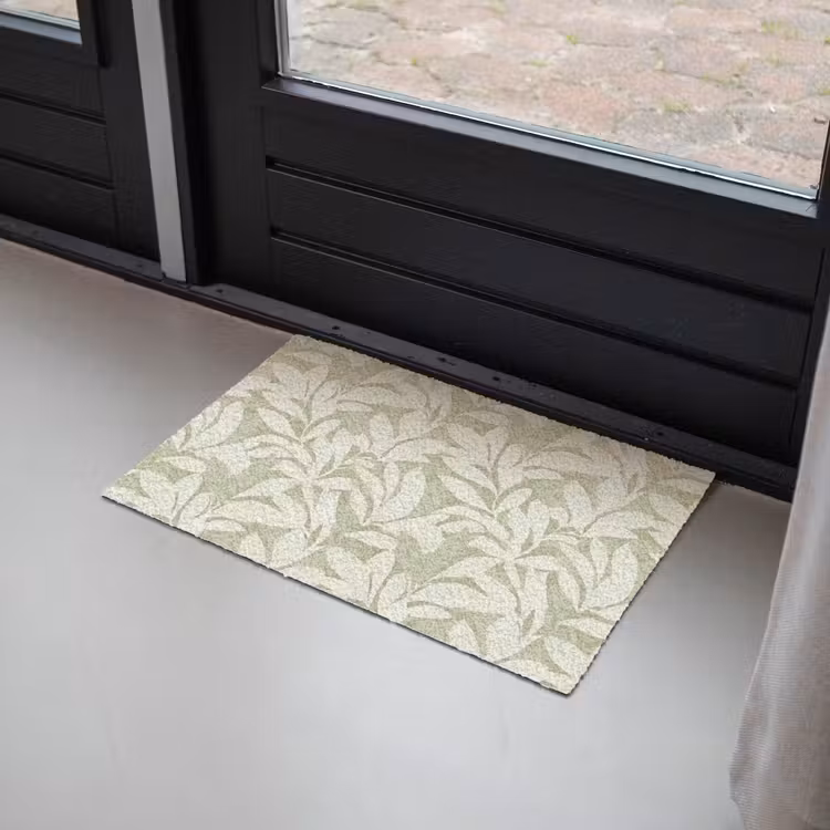 Deurmat - Saliegroen - Botanisch - Minimalistisch - Patroon — 2