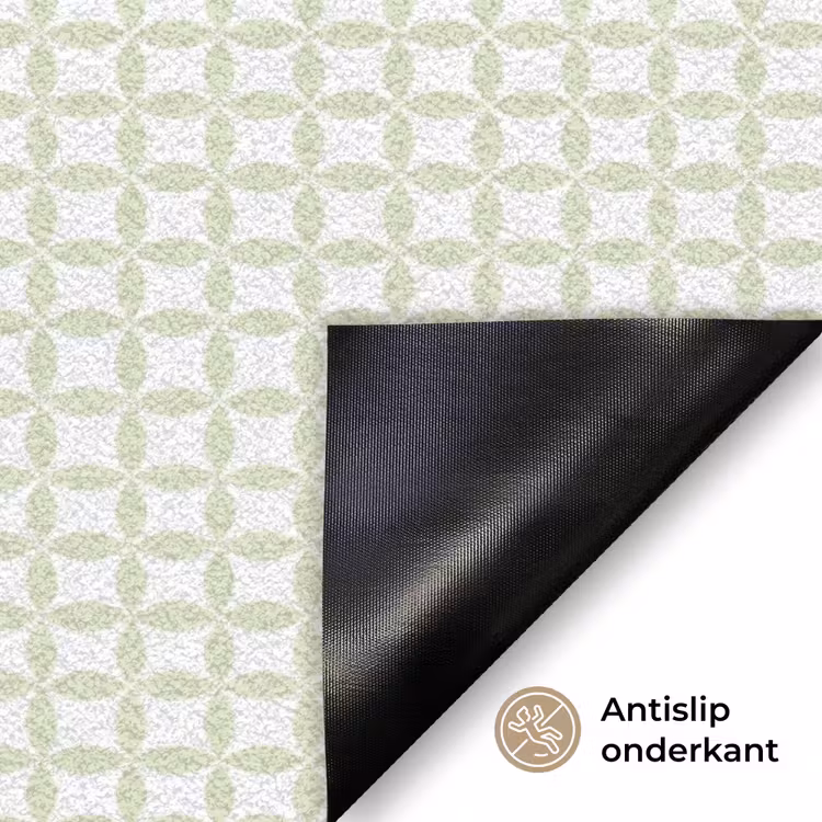 Deurmat - Saliegroen - Geometrisch - Cirkels - Patroon — 6