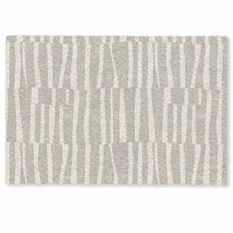 Deurmat - Saliegroen - Strepen - Geometrisch - Textuur - Patroon — 1