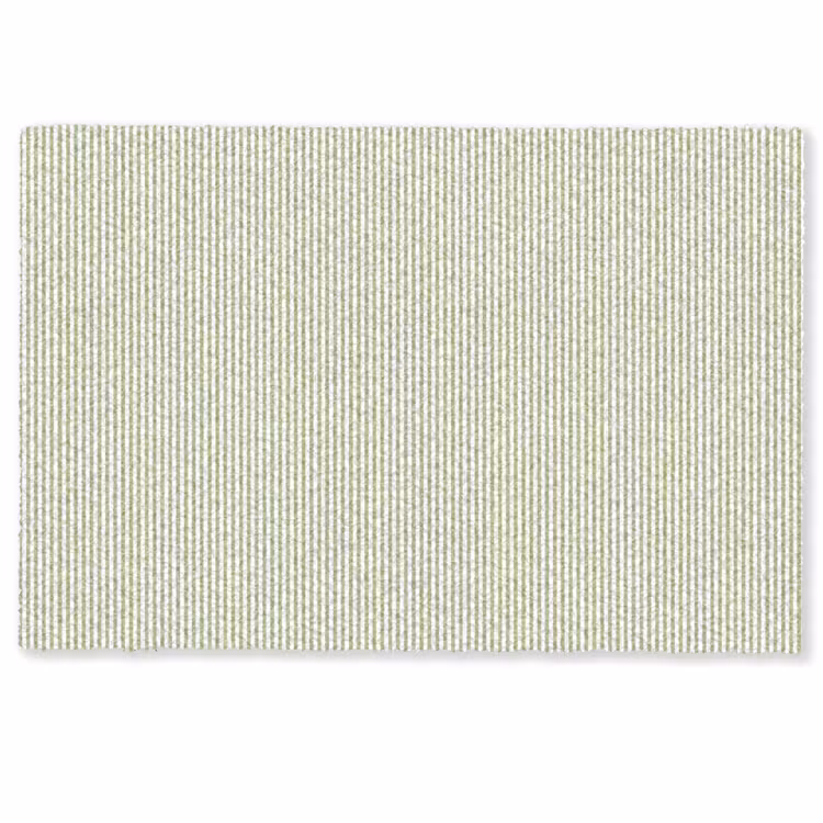 Deurmat - Saliegroen - Strepen - Minimalistisch - Patroon — 1