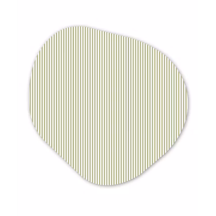 Organisch schilderij forex - Saliegroen - Strepen - Minimalistisch - Patroon — 1
