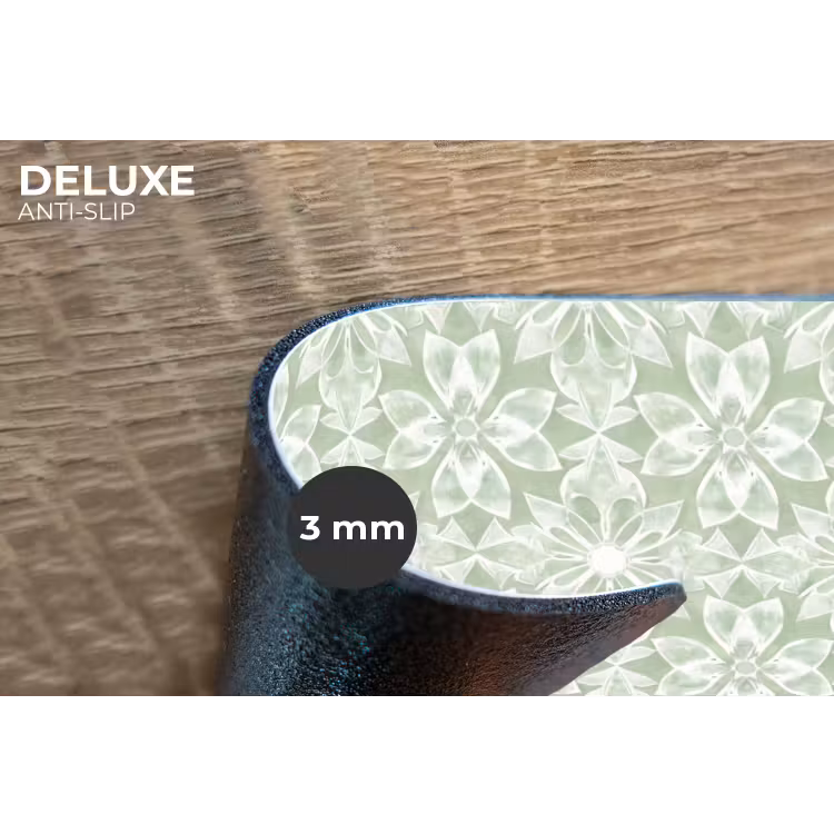 Placemat - 6 stuks - Saliegroen - Symmetrisch - Mandala - Ornament - Patroon — 4