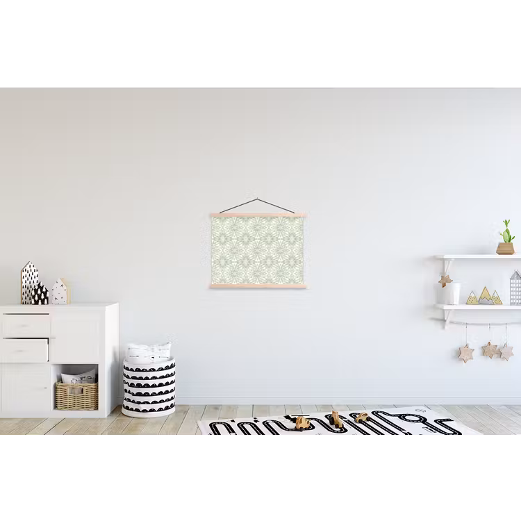 Schoolplaat - Saliegroen - Symmetrisch - Mandala - Ornament - Patroon — 3