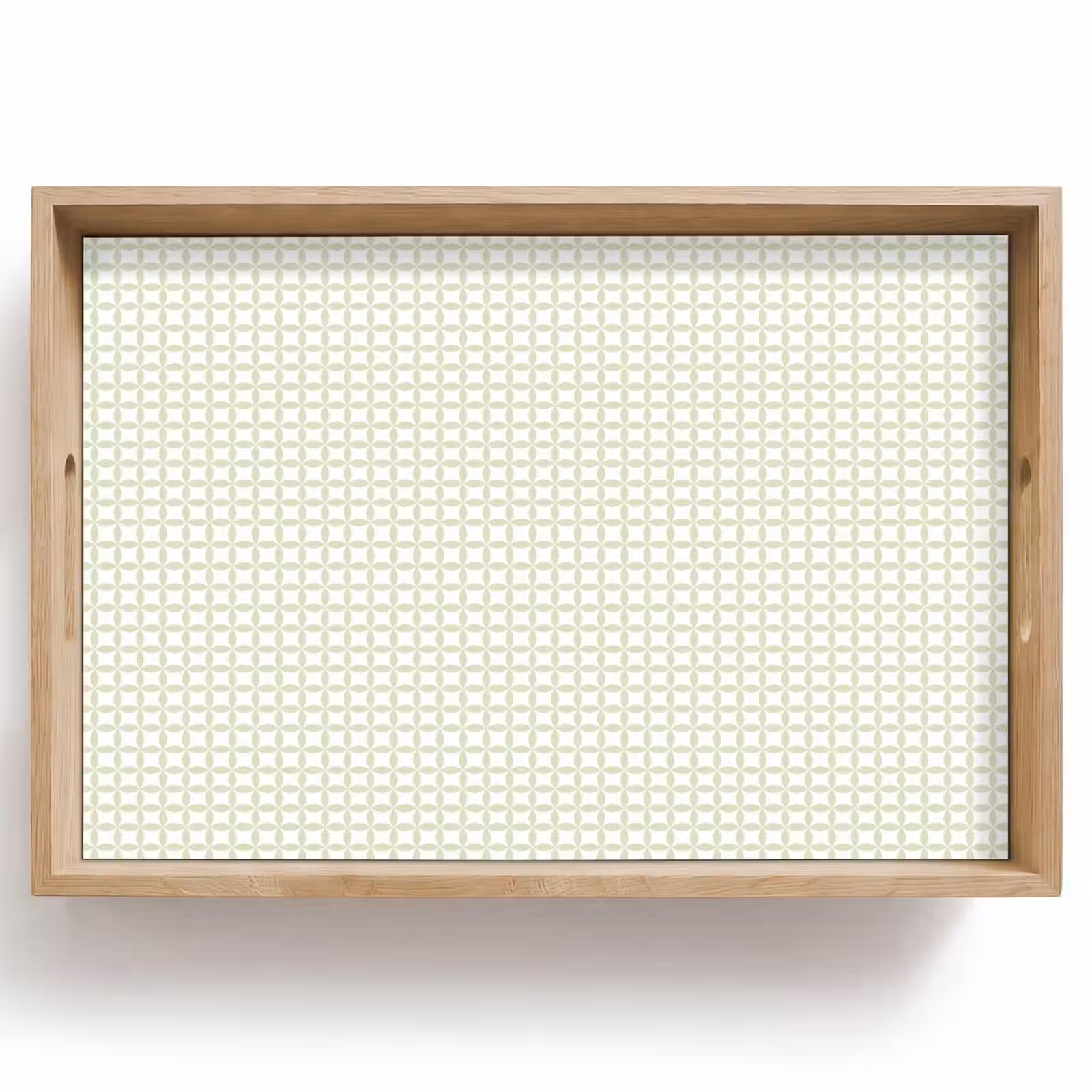 Dienblad - Saliegroen - Geometrisch - Cirkels - Patroon — 1