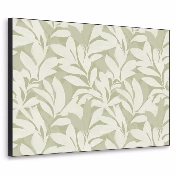 Art frame - Saliegroen - Botanisch - Minimalistisch - Patroon — 1