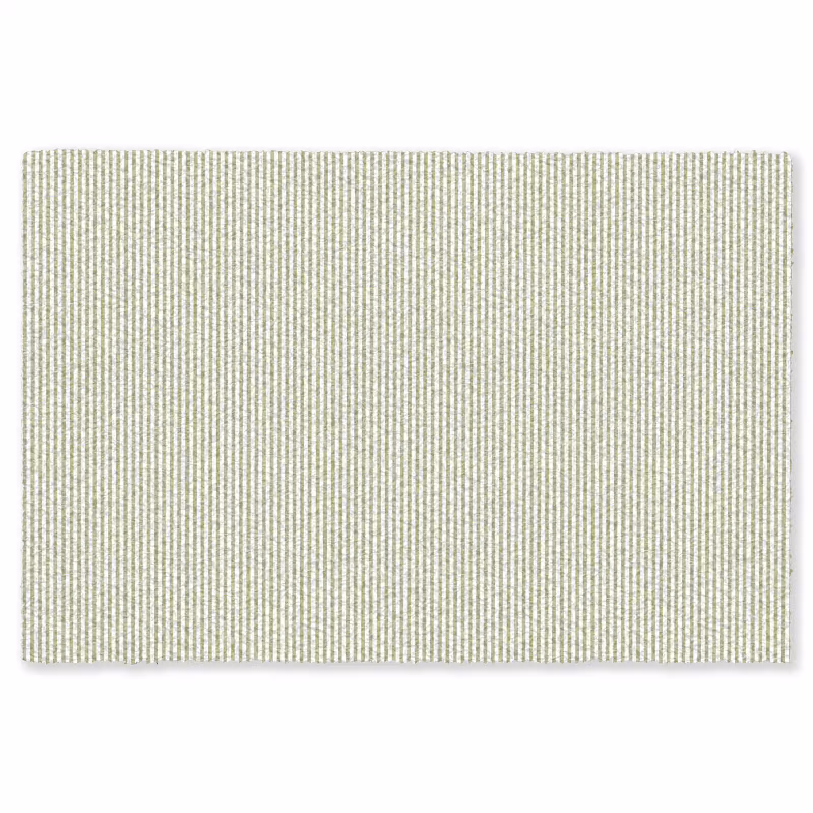 Vloerkleed - Saliegroen - Strepen - Minimalistisch - Patroon — 1