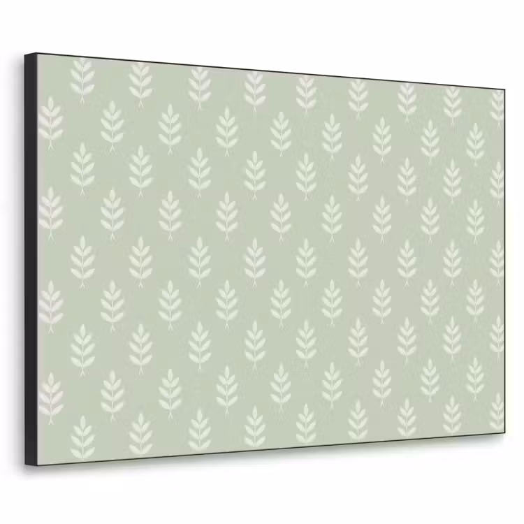 Art frame - Saliegroen - Botanisch - Takjes - Minimalistisch - Patroon — 1