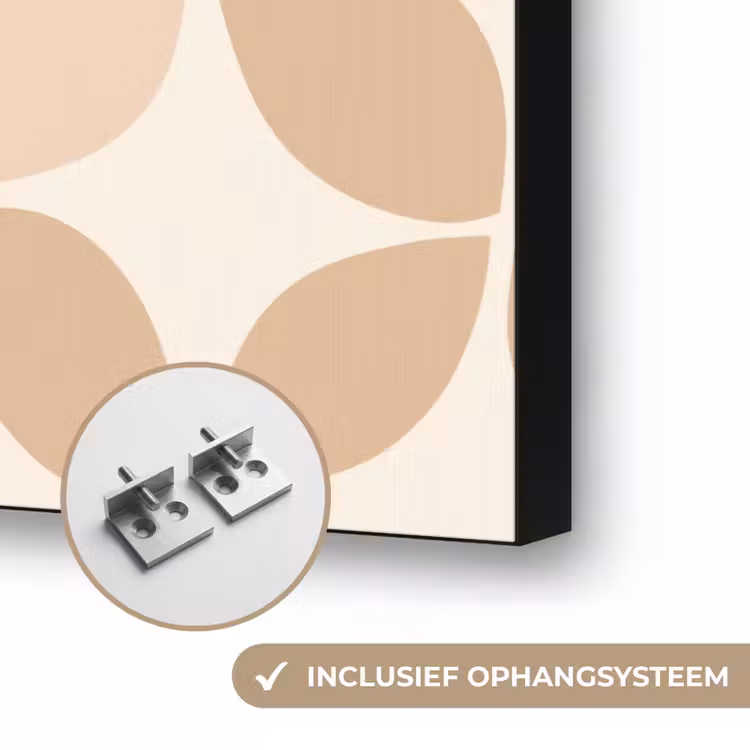 Art frame - Beige - Bladeren - Minimalistisch - Patroon — 6