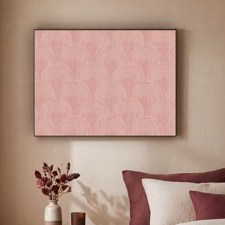 Art frame - Oudroze - Bogen - Deco - Lijnen — 3