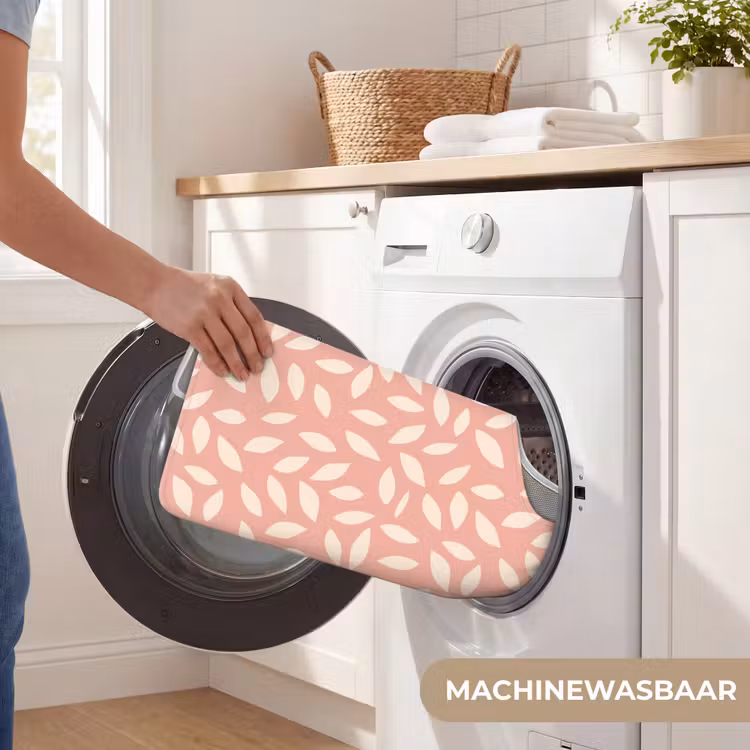 WC Mat - Roze - Bladeren - Speels - Patroon — 6