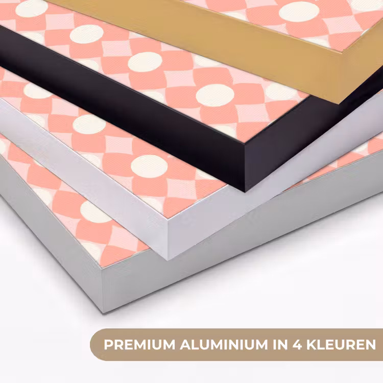 Art frame - Koraal - Retro - Geometrisch - Patroon — 2