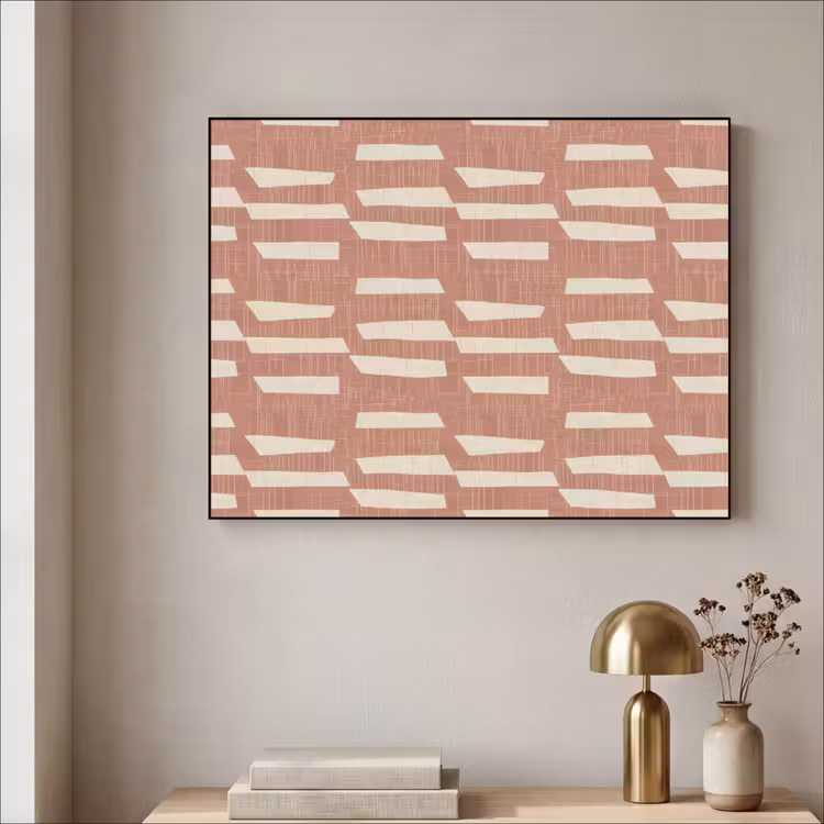 Art frame - Terracotta - Abstract - Textuur - Patroon — 5