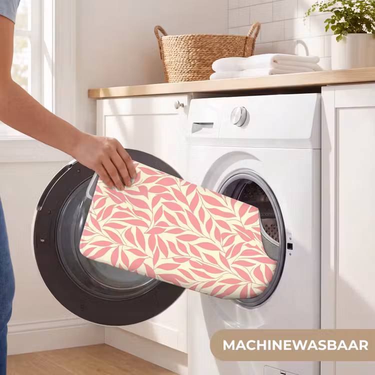 WC Mat - Roze - Bladeren - Dynamisch - Patroon — 6
