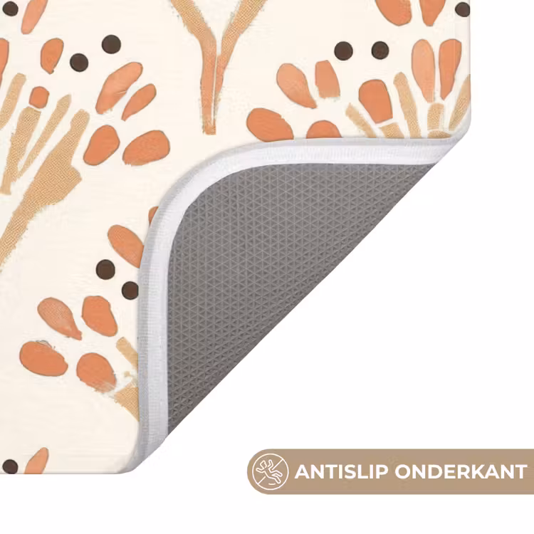WC Mat - Terracotta - Waaiers - Schilderachtig - Patroon — 4