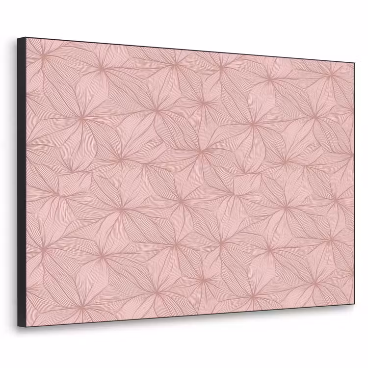 Art frame - oederroze - Bloemen - Reliëf - Textuur — 1
