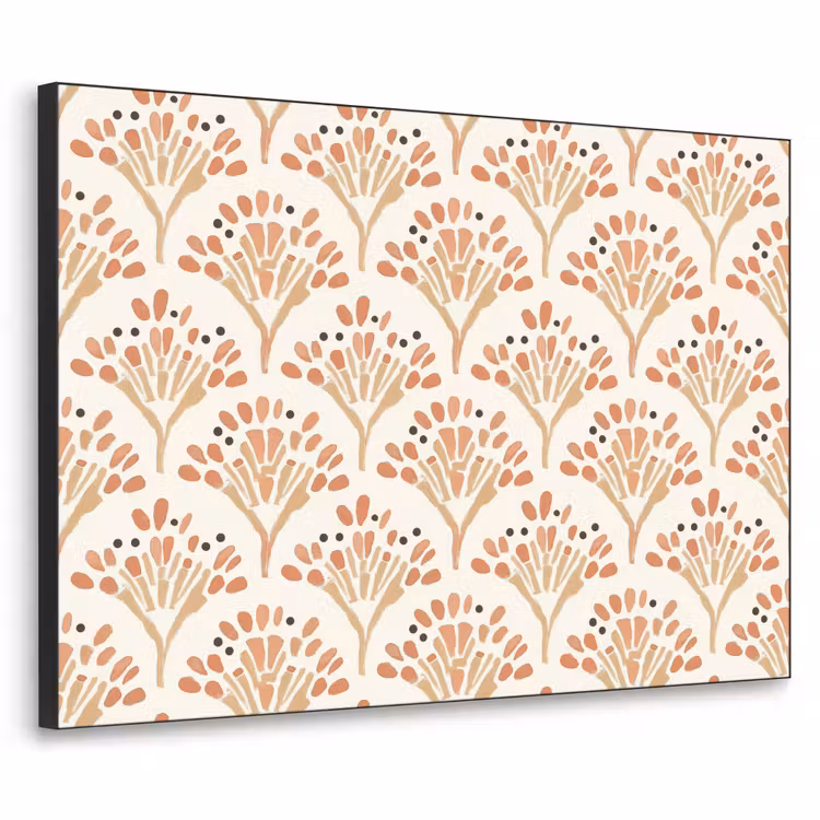 Art frame - Terracotta - Waaiers - Schilderachtig - Patroon — 1