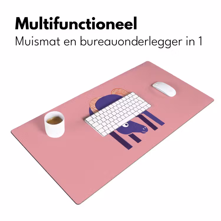 Bureau onderlegger - Paard - Abstract - Dieren - Modern - Blauw — 7
