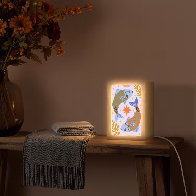 Gepersonaliseerd Lightbox - Vis - Onderwater - Dieren - Abstract - Kleurrijk — 3