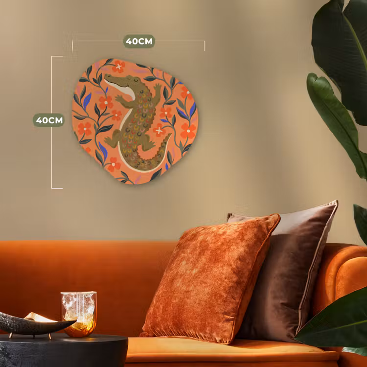 Organisch schilderij forex - Dieren - Bloemen - Oranje - Illustratie - Natuur — 4
