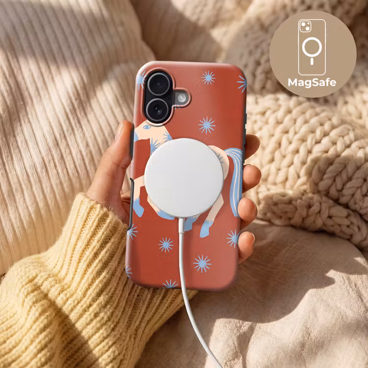 Telefoonhoesje Toughcase - Dieren - Sterren - Maan - Abstract - Rood — 8