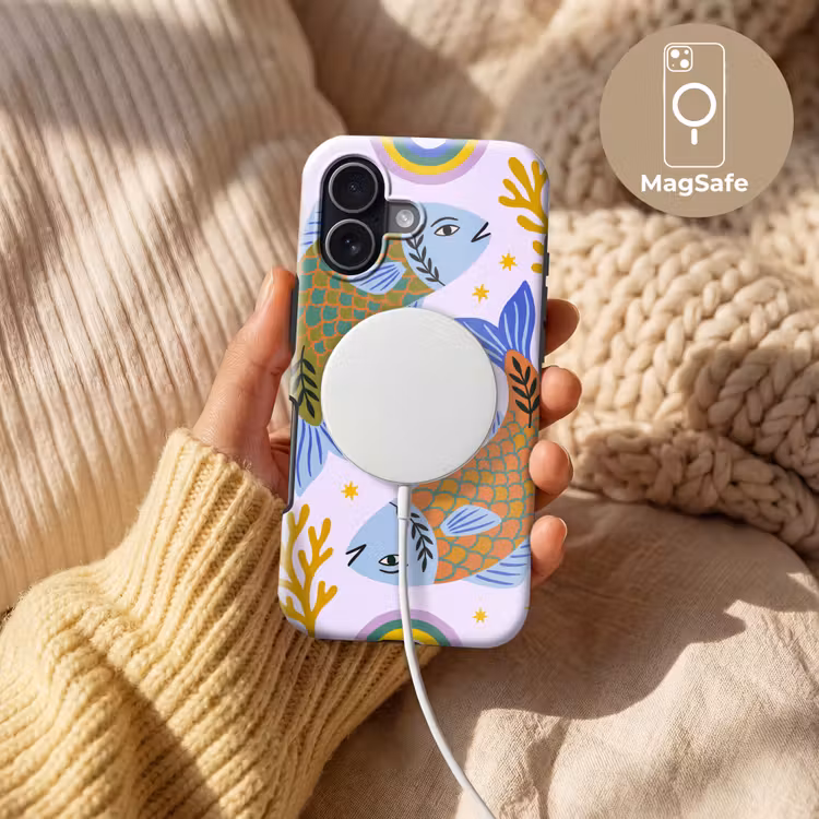 Telefoonhoesje Toughcase - Vis - Onderwater - Dieren - Abstract - Kleurrijk — 8