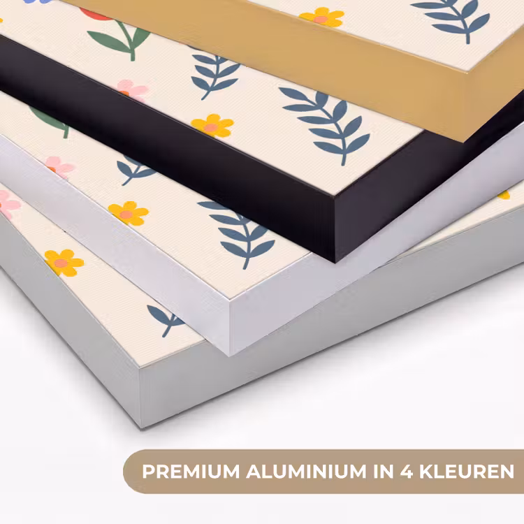 Art frame - Vogel - Bloemen - Folk - Kleurrijk - Dieren — 2