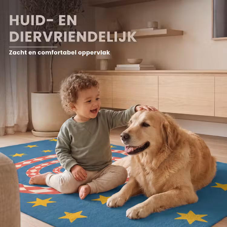 Vloerkleed - Slang - Spiraal - Dieren - Illustratie - Rood — 6