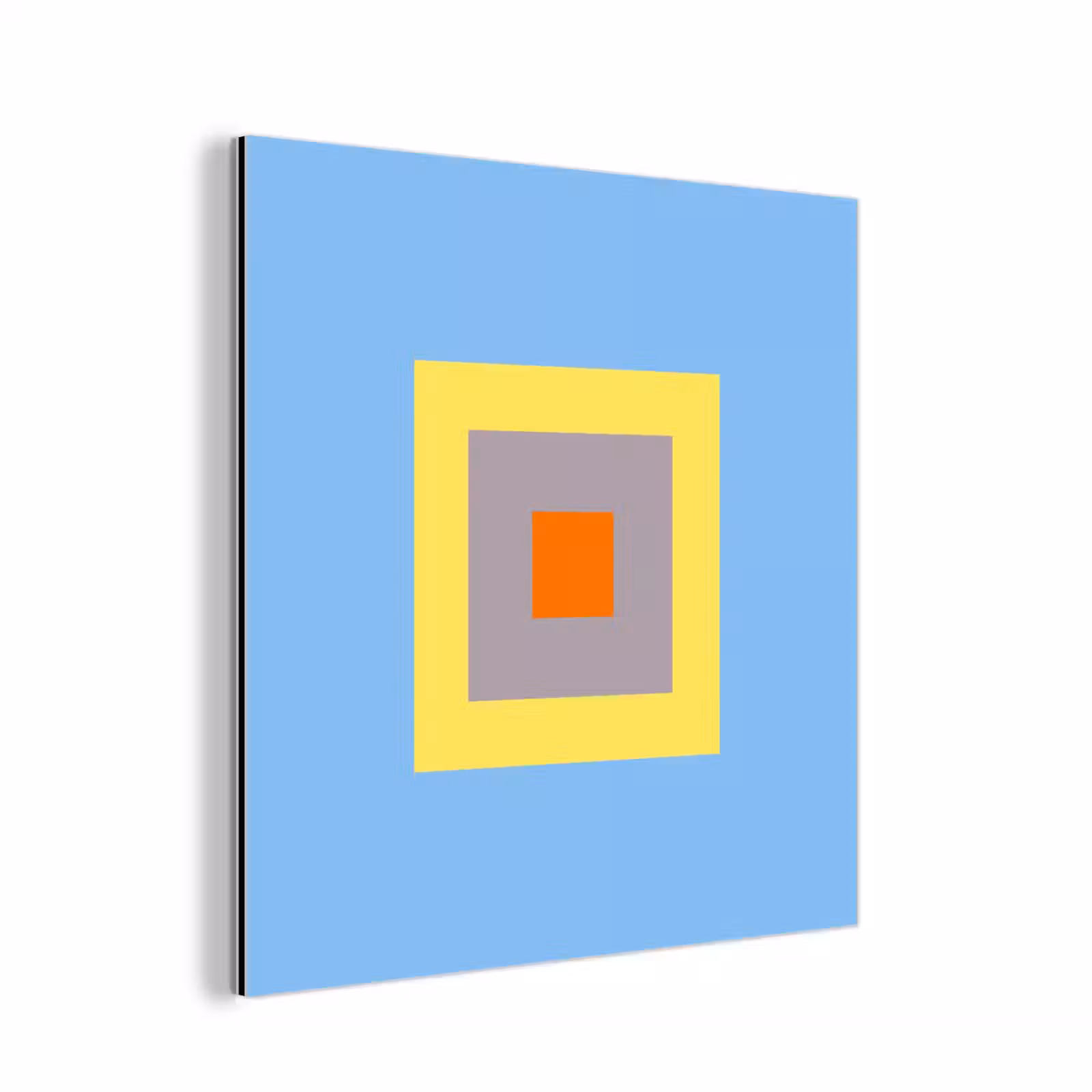 Aluminium schilderij - Abstract - Geometrisch - Kleurrijk - Modern - Vormen — 1