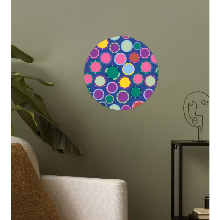 Behangcirkel - Patroon - Cirkels - Abstract - Kleurrijk — 3